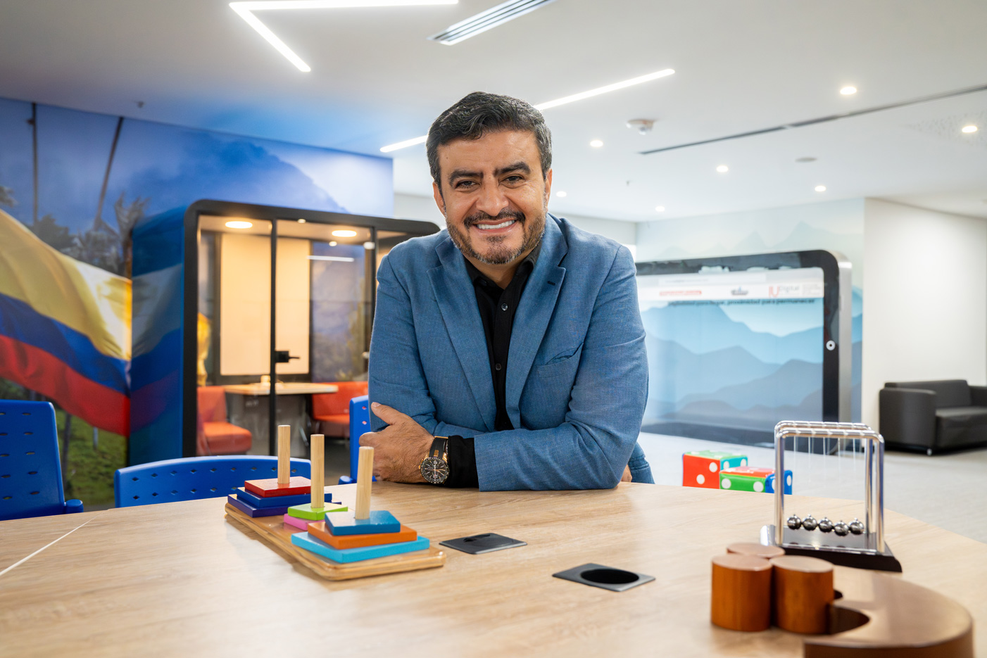 Rector Jasson Rosa IU Digital Colombia